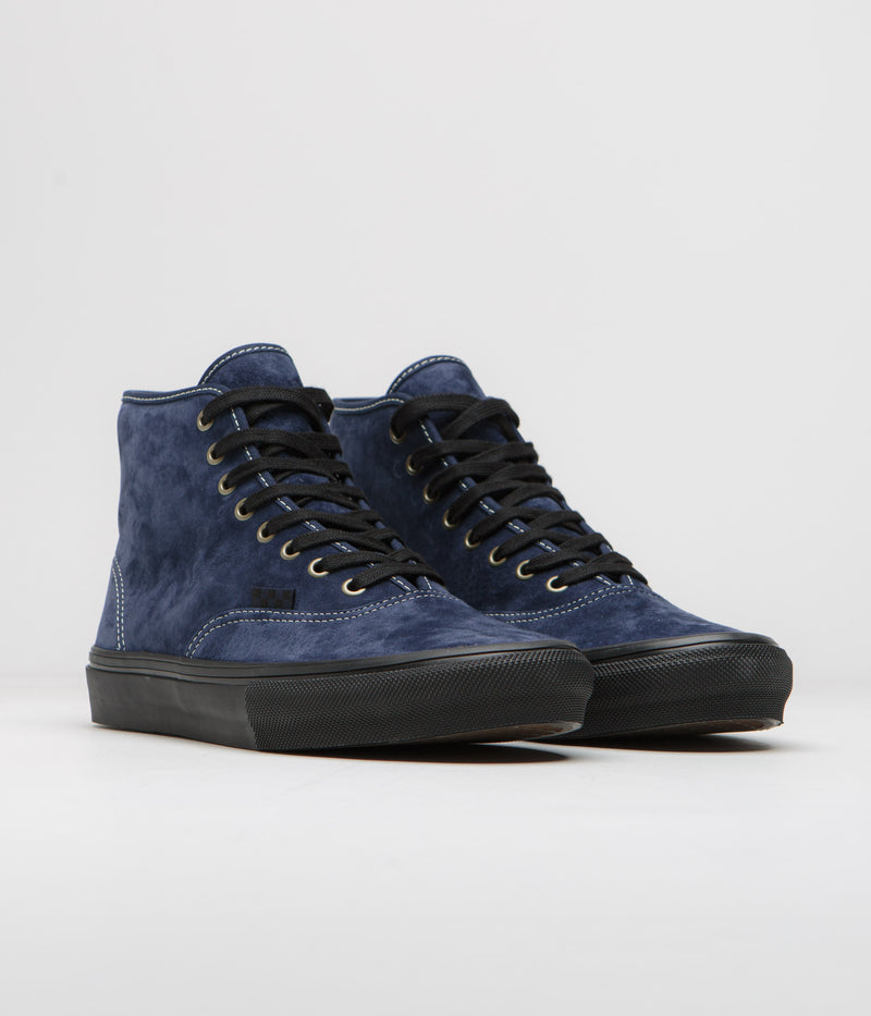 Vans Skate Authentic High Shoes in Navy and Black