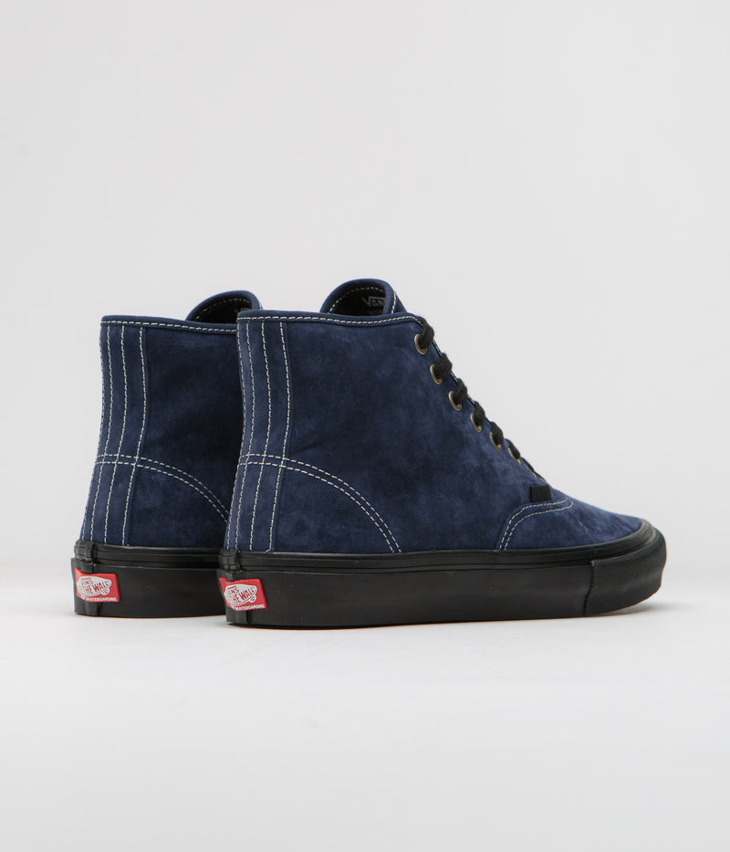 Vans Skate Authentic High Shoes in Navy and Black