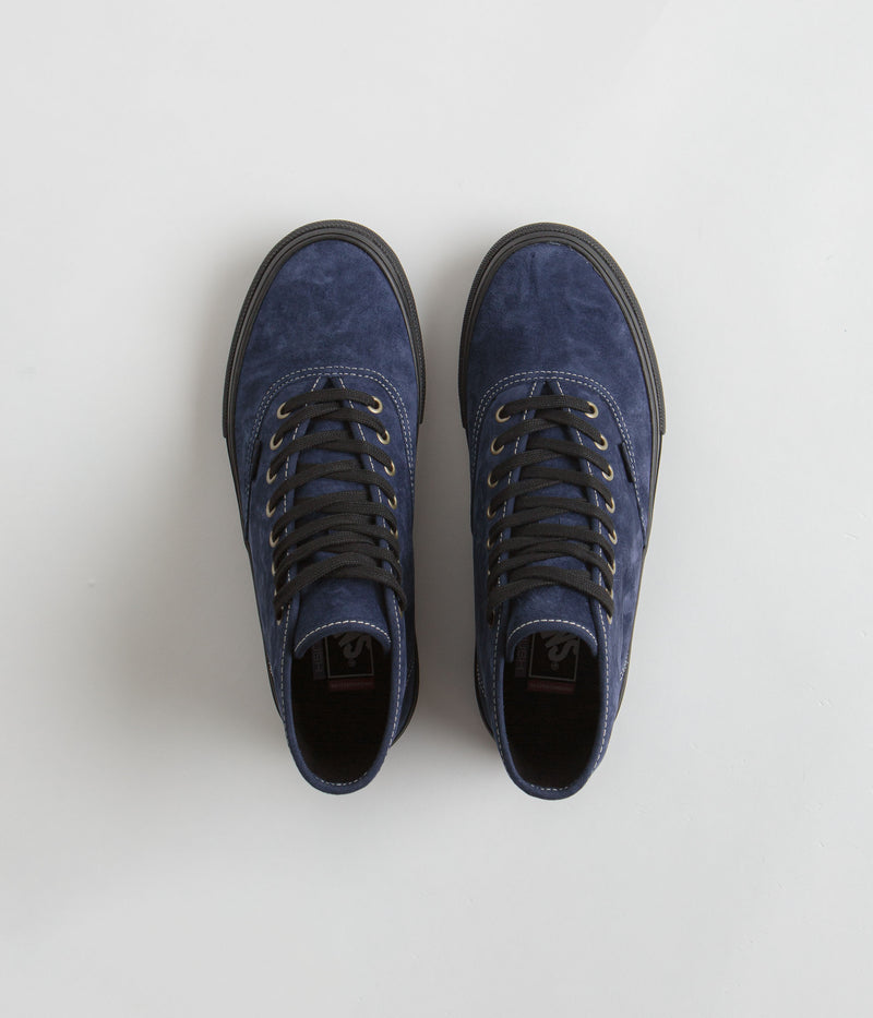 Vans Skate Authentic High Shoes in Navy and Black