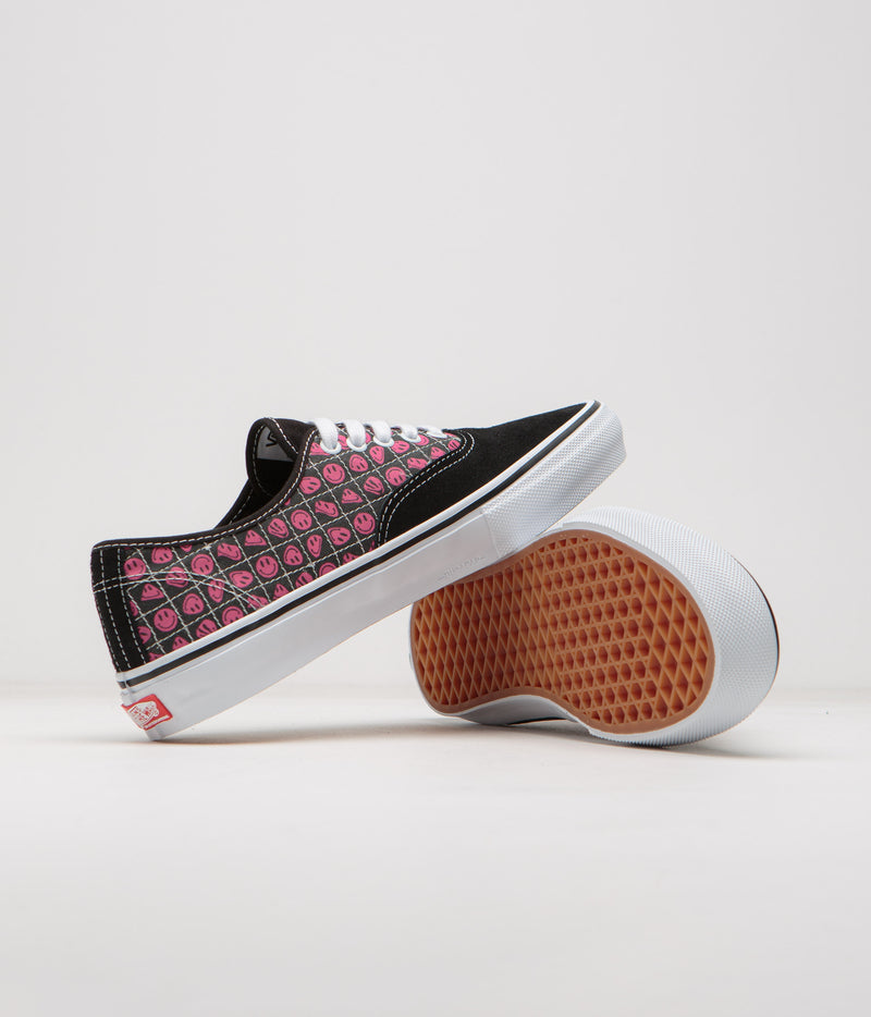 Vans Skate Authentic Shoes in Acid Black