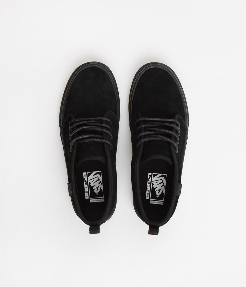 Vans Skate Chukka VCU Shoes in Mono Black