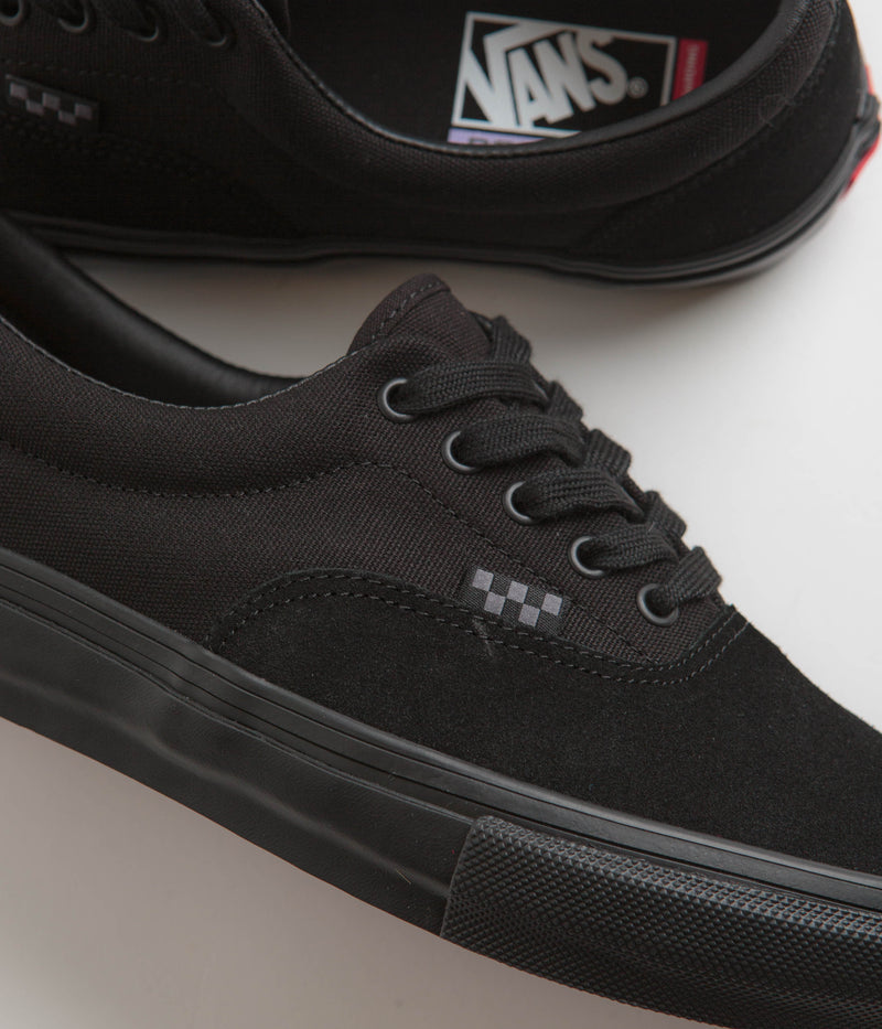 Vans Skate Era Shoes in Black and Black
