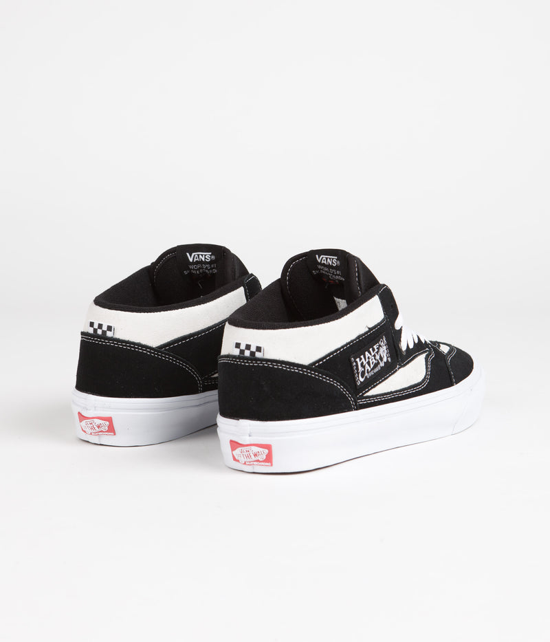 Vans Skate Half Cab '92 Shoes in Black and Marshmallow