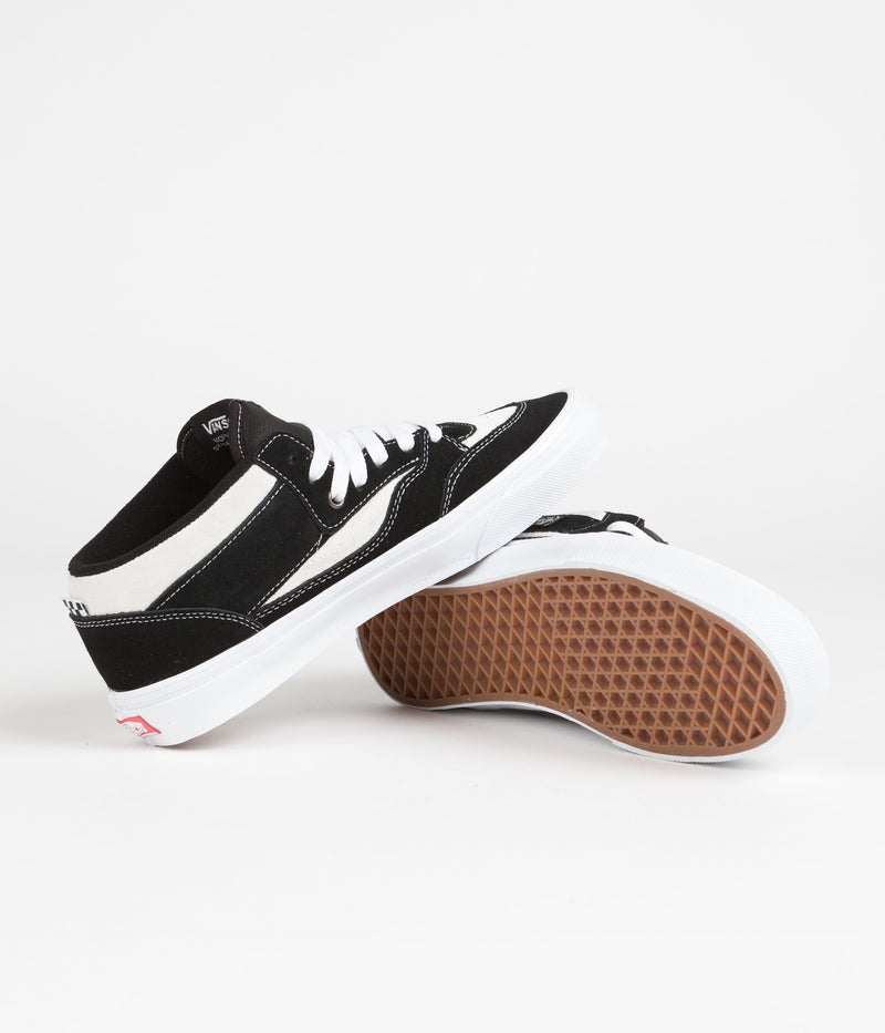 Vans Skate Half Cab '92 Shoes in Black and Marshmallow
