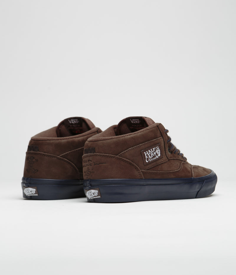 Vans Skate Half Cab '92 Shoes in (Nick Michel) Brown and Navy