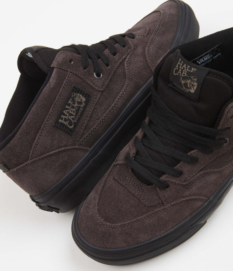Vans Skate Half Cab '92 VCU Shoes in Dark Brown and Black