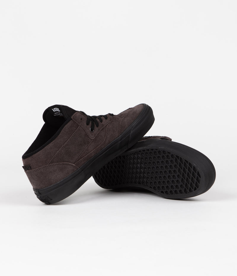 Vans Skate Half Cab '92 VCU Shoes in Dark Brown and Black