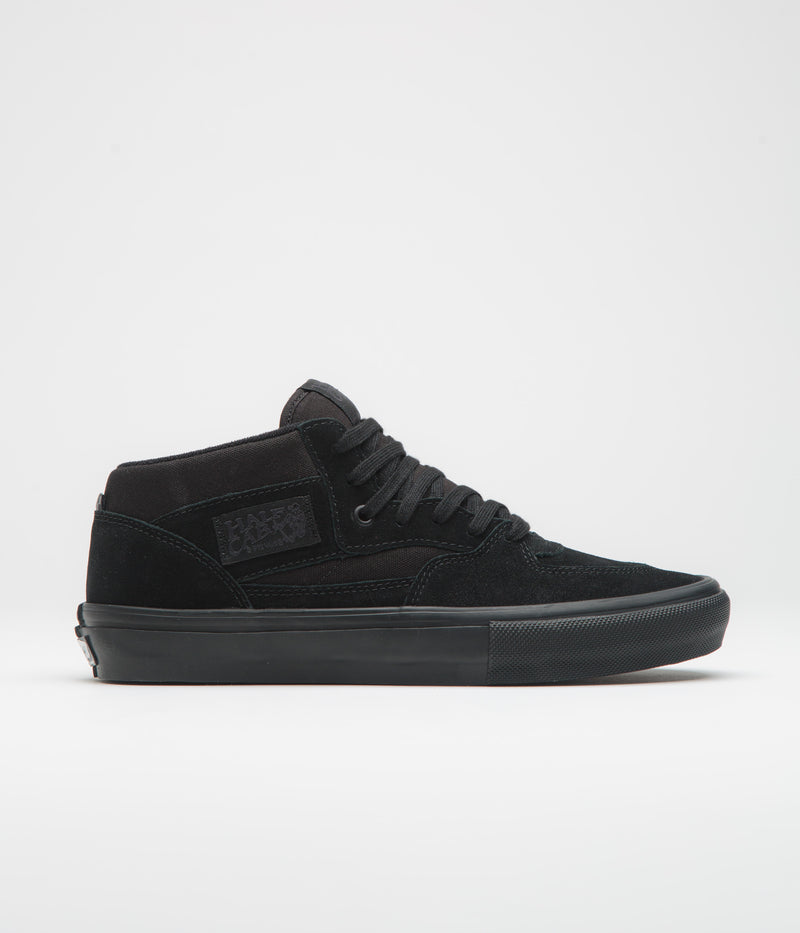 Vans Skate Half Cab Shoes in Black and Black