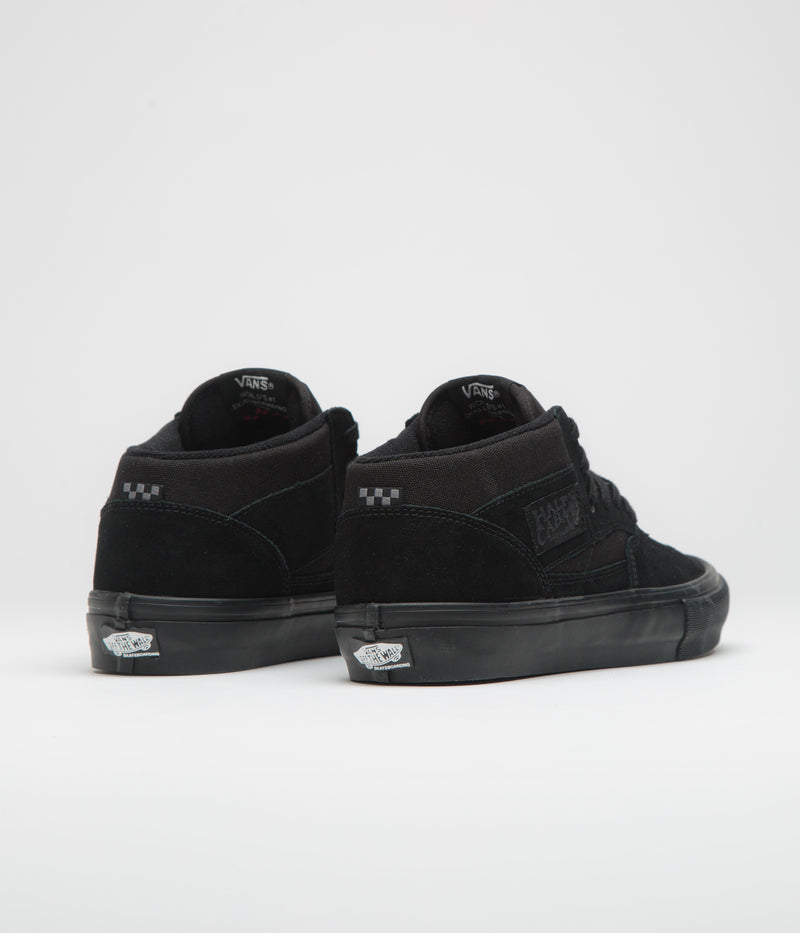 Vans Skate Half Cab Shoes in Black and Black