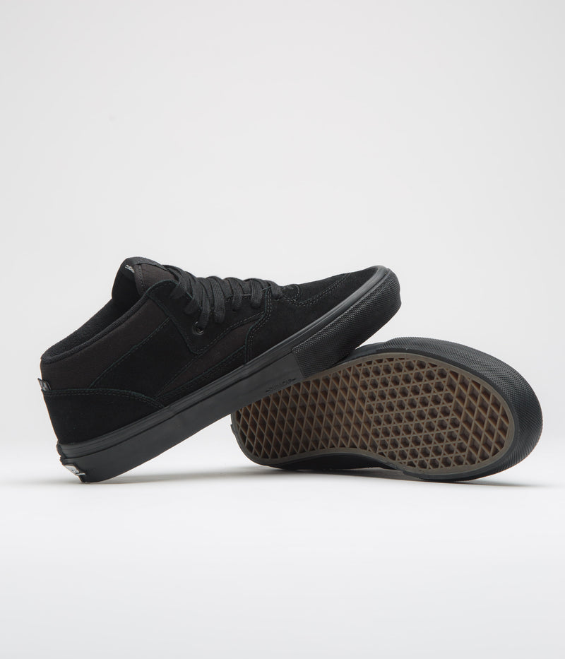 Vans Skate Half Cab Shoes in Black and Black