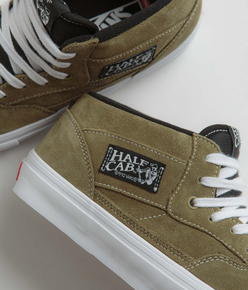 Vans Skate Half Cab Shoes in Gothic Olive