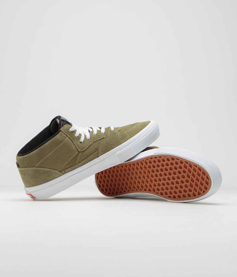 Vans Skate Half Cab Shoes in Gothic Olive