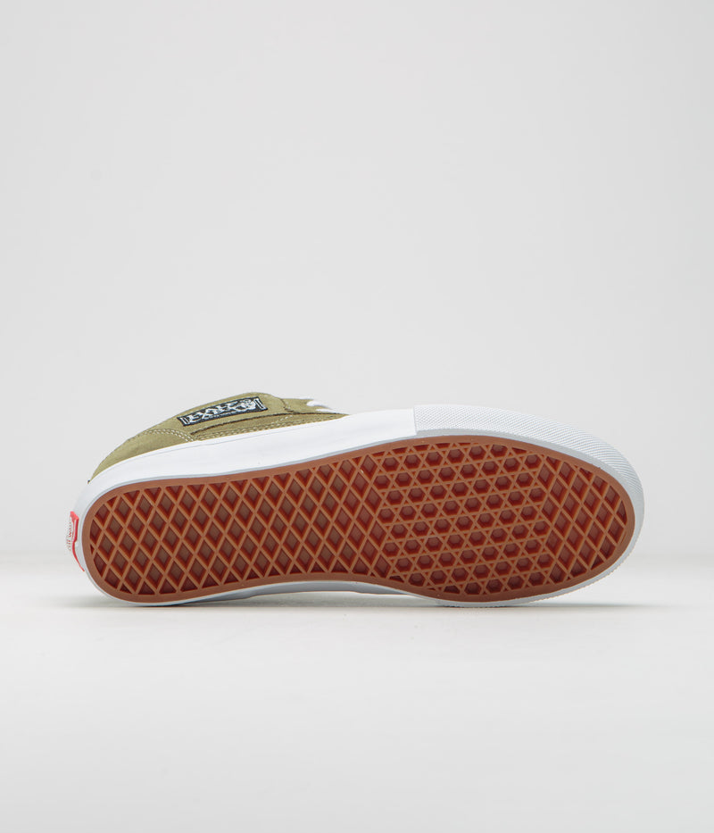 Vans Skate Half Cab Shoes in Gothic Olive