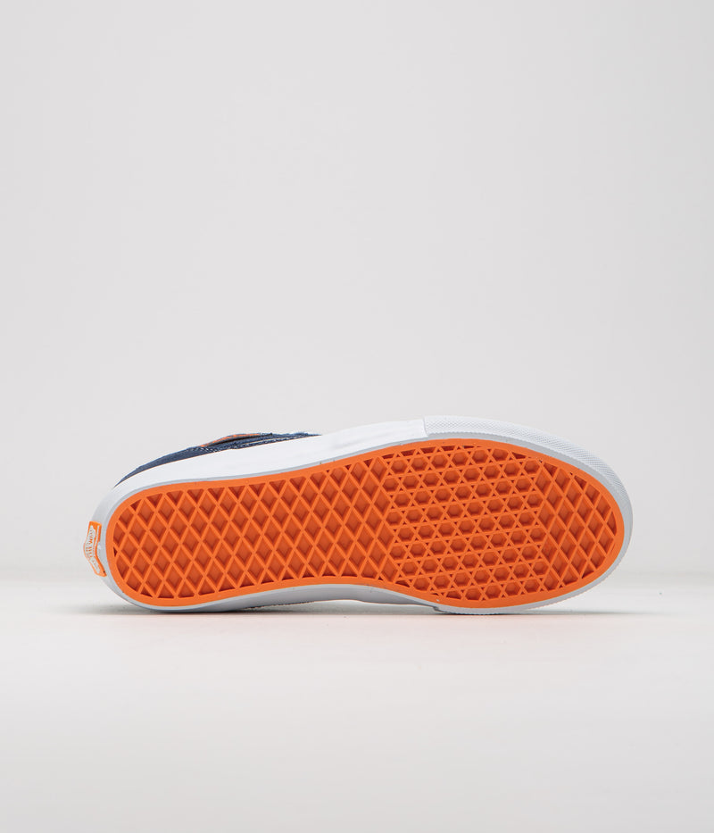 Vans Skate Half Cab Shoes in Smoke and Navy