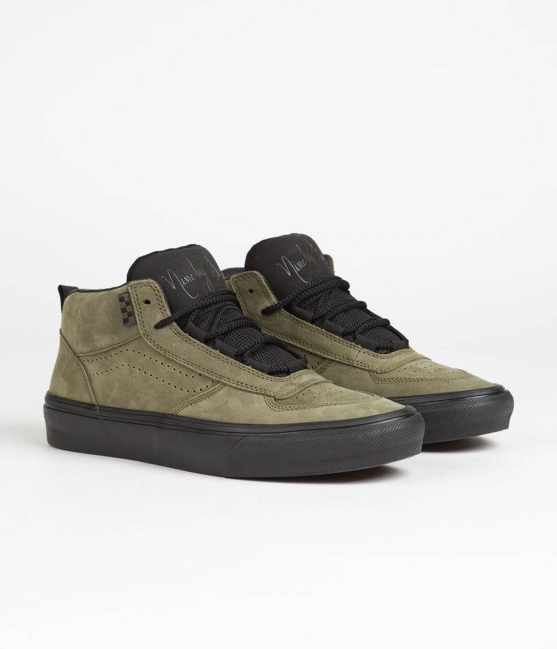 Vans Skate MC 96 VCU Shoes in Dark Olive
