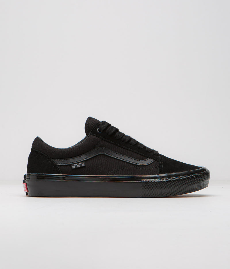 Vans Skate Old Skool Shoes in Black and Black
