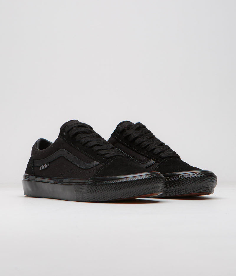 Vans Skate Old Skool Shoes in Black and Black