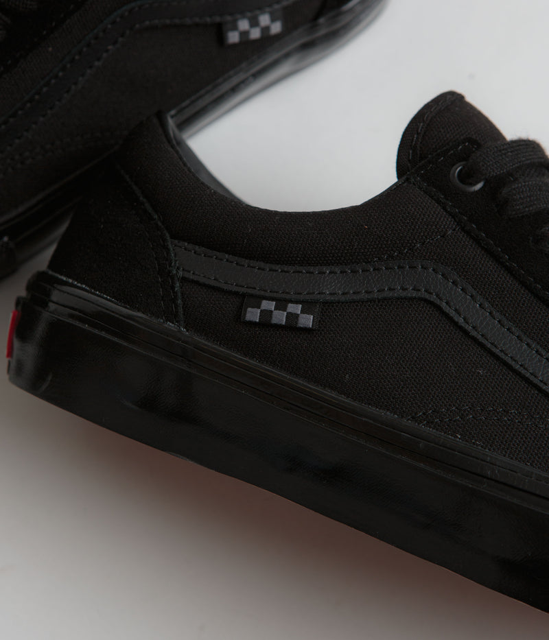 Vans Skate Old Skool Shoes in Black and Black