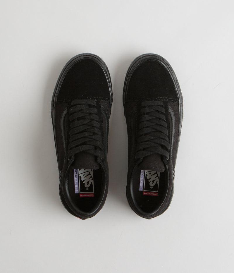 Vans Skate Old Skool Shoes in Black and Black
