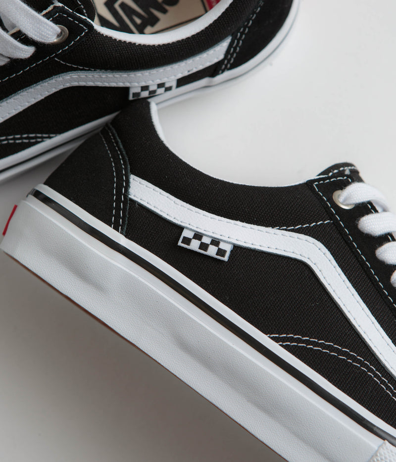 Vans Skate Old Skool Shoes in Black and White