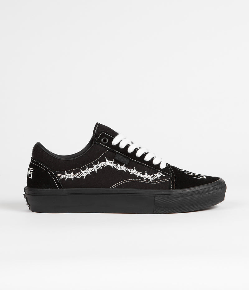 Vans Skate Old Skool Shoes in (Elijah Berle) Black and Black / White