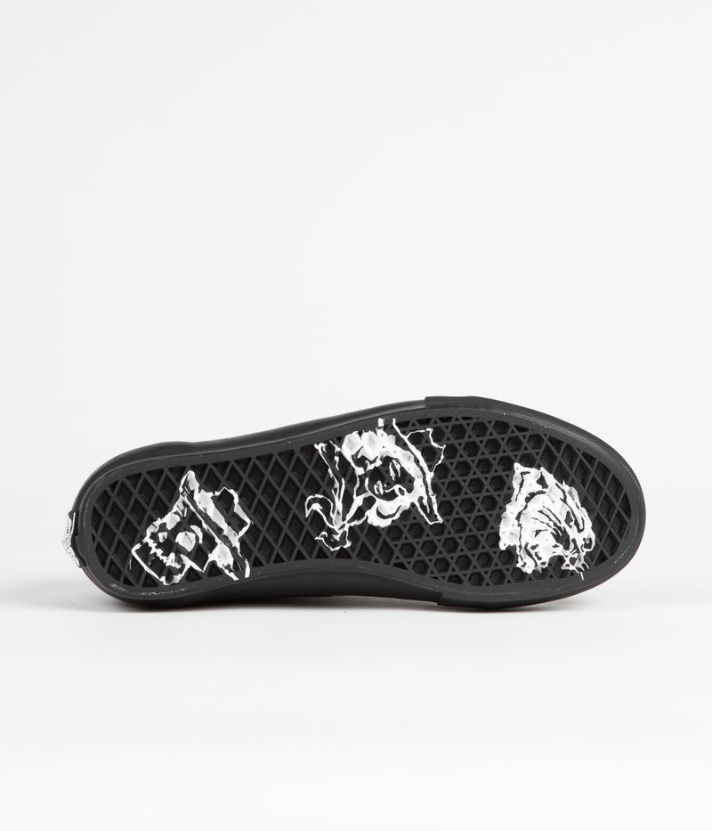 Vans Skate Old Skool Shoes in (Elijah Berle) Black and Black / White