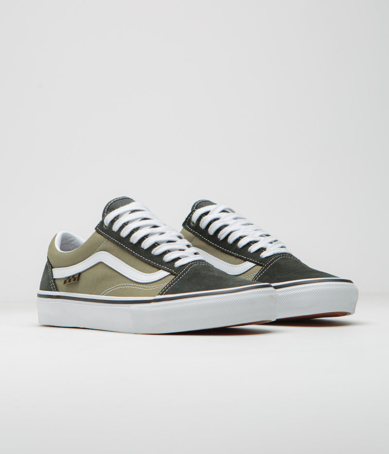Vans Skate Old Skool Shoes in Gothic Olive