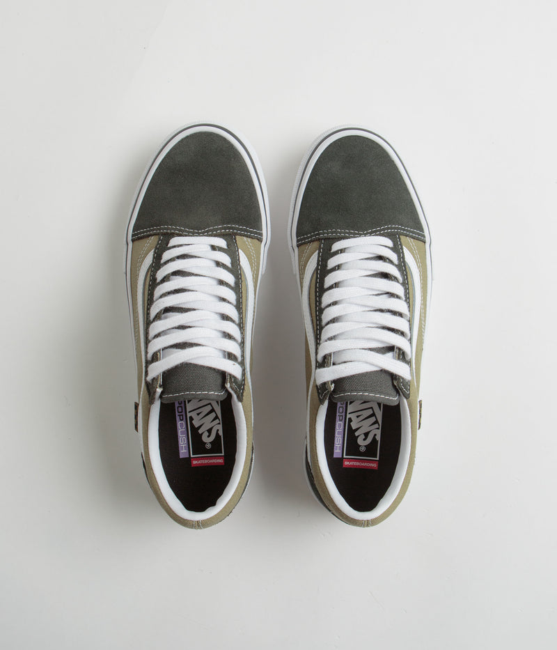 Vans Skate Old Skool Shoes in Gothic Olive