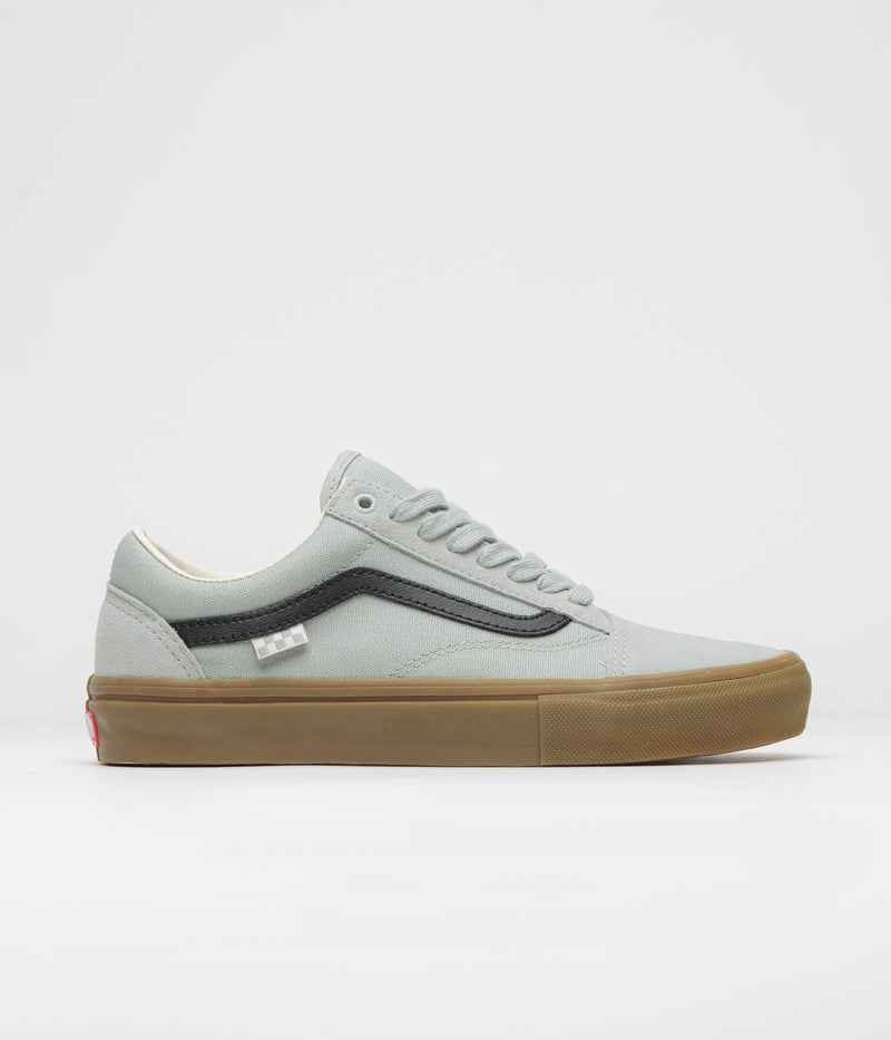 Vans Skate Old Skool Shoes in Grey and Gum