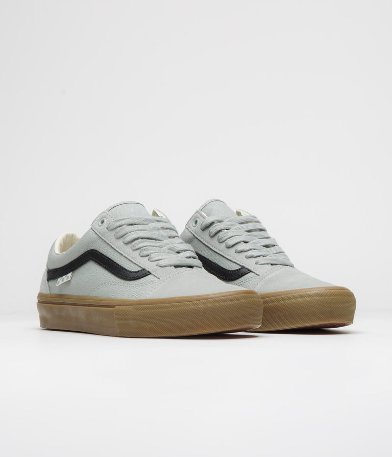 Vans Skate Old Skool Shoes in Grey and Gum