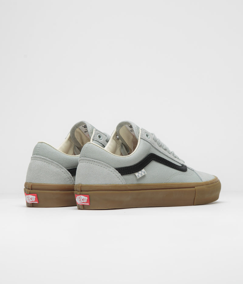Vans Skate Old Skool Shoes in Grey and Gum