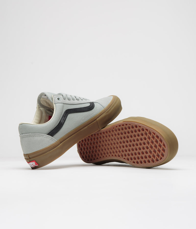 Vans Skate Old Skool Shoes in Grey and Gum