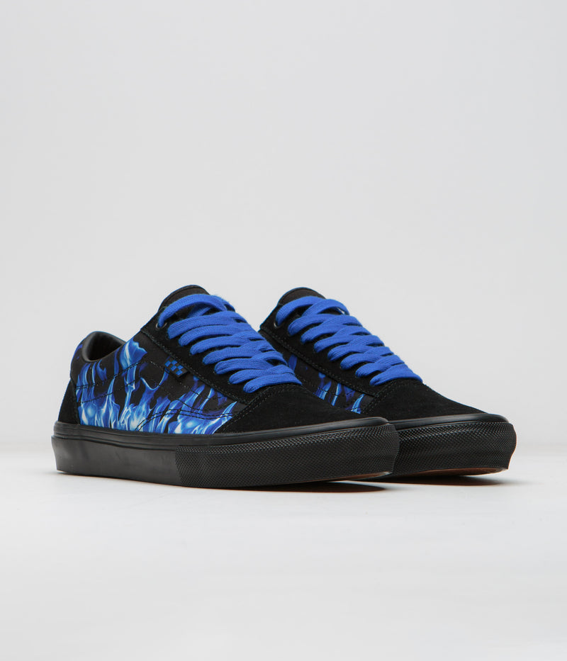 Vans Skate Old Skool Shoes in Hot Blue