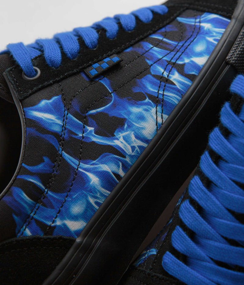 Vans Skate Old Skool Shoes in Hot Blue
