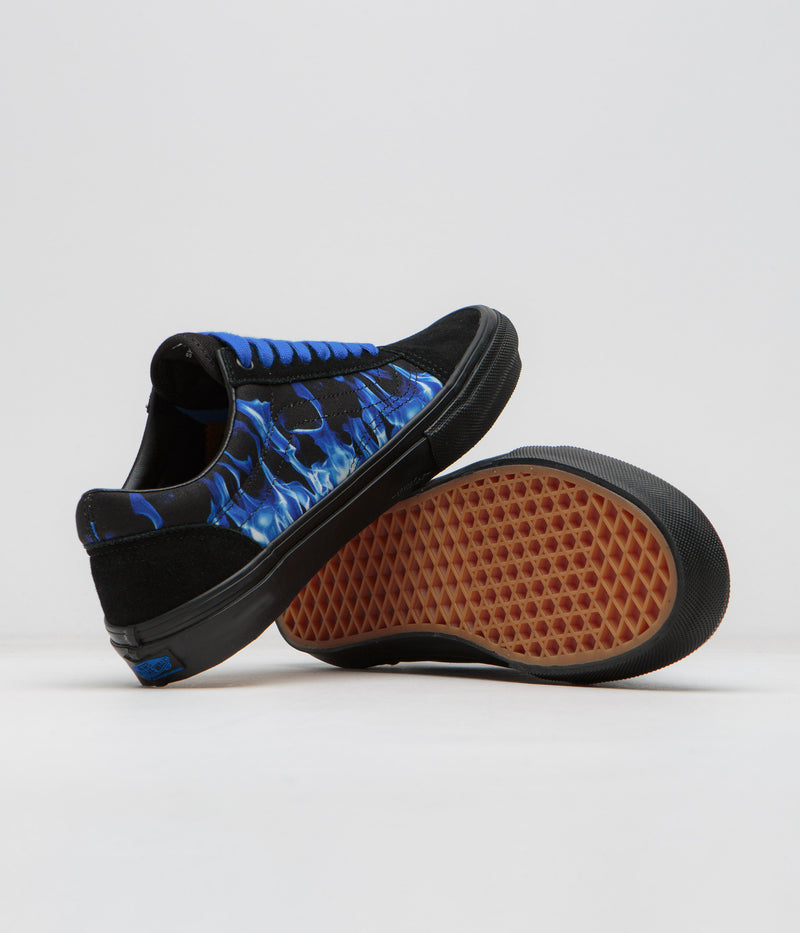 Vans Skate Old Skool Shoes in Hot Blue