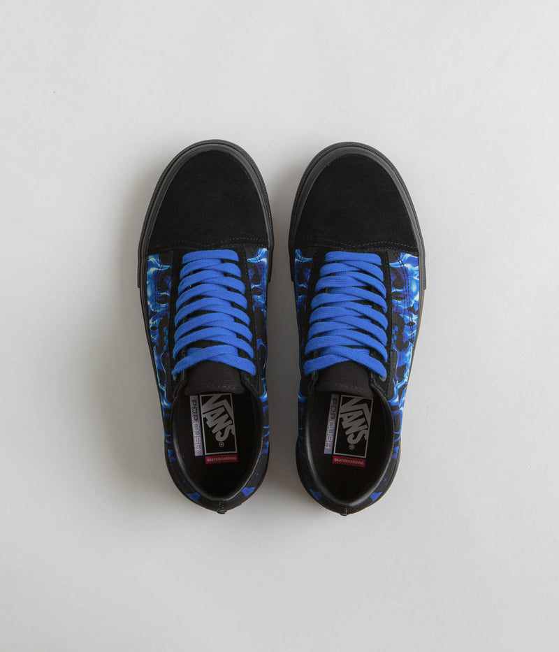 Vans Skate Old Skool Shoes in Hot Blue