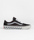 Vans Skate Old Skool Shoes in Translucent Rubber Black and Clear