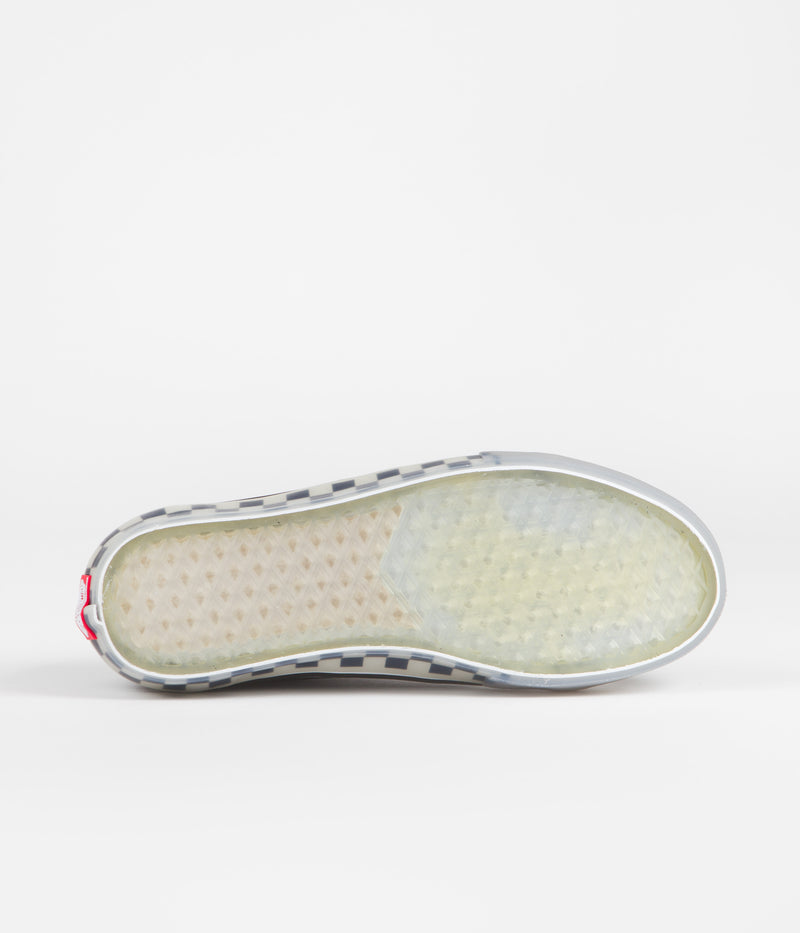 Vans Skate Old Skool Shoes in Translucent Rubber Black and Clear
