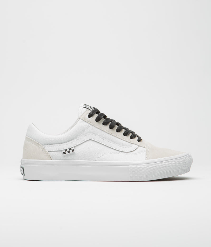 Vans Skate Old Skool VCU Shoes in Essential White
