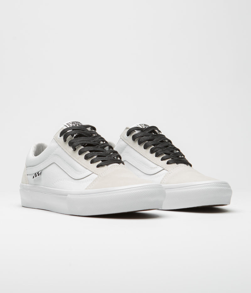 Vans Skate Old Skool VCU Shoes in Essential White