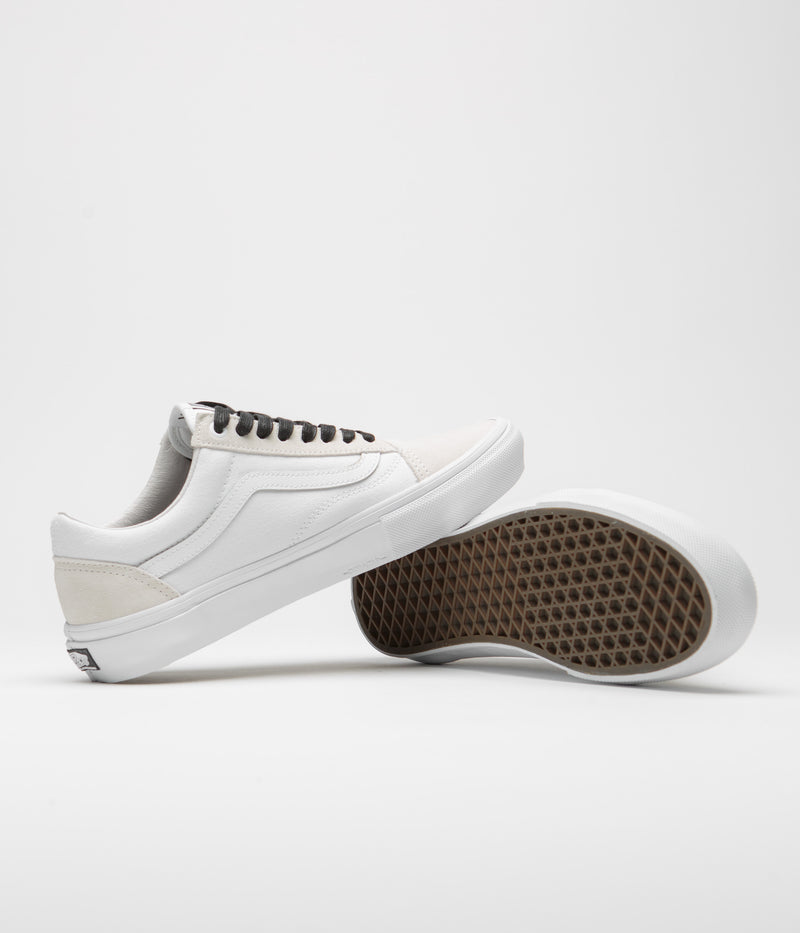 Vans Skate Old Skool VCU Shoes in Essential White