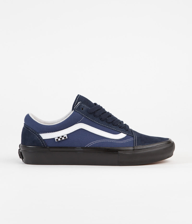 Vans Skate Old Skool VCU Shoes in Navy and Black