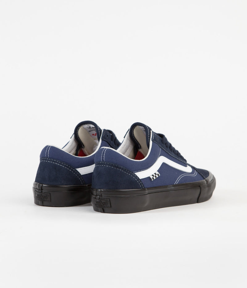 Vans Skate Old Skool VCU Shoes in Navy and Black
