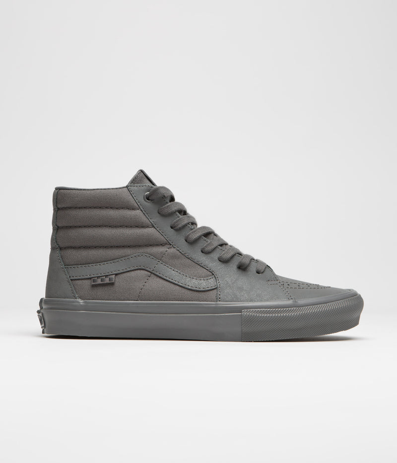 Vans Skate SK8-Hi Shoes in Mono Pewter
