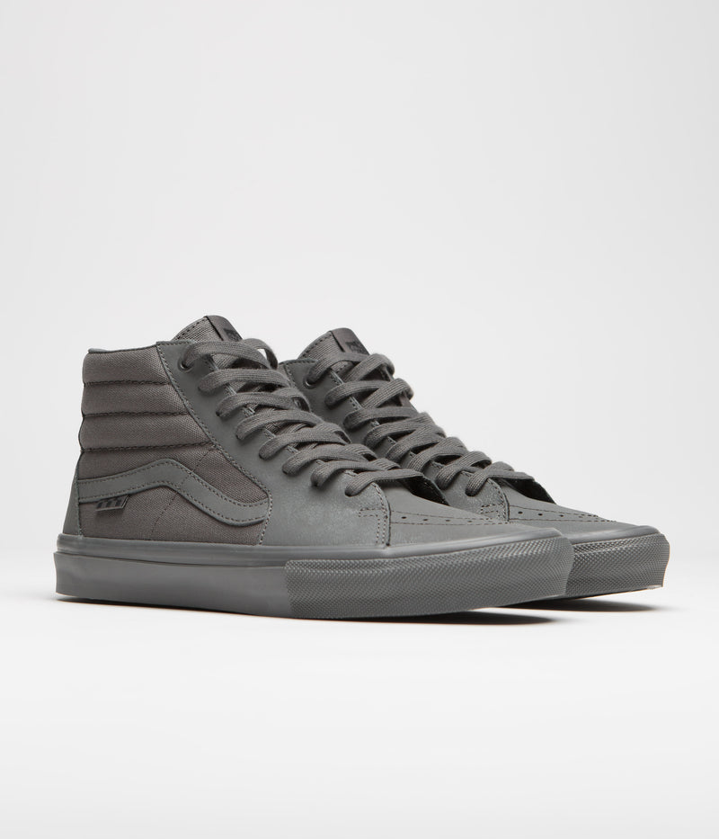 Vans Skate SK8-Hi Shoes in Mono Pewter