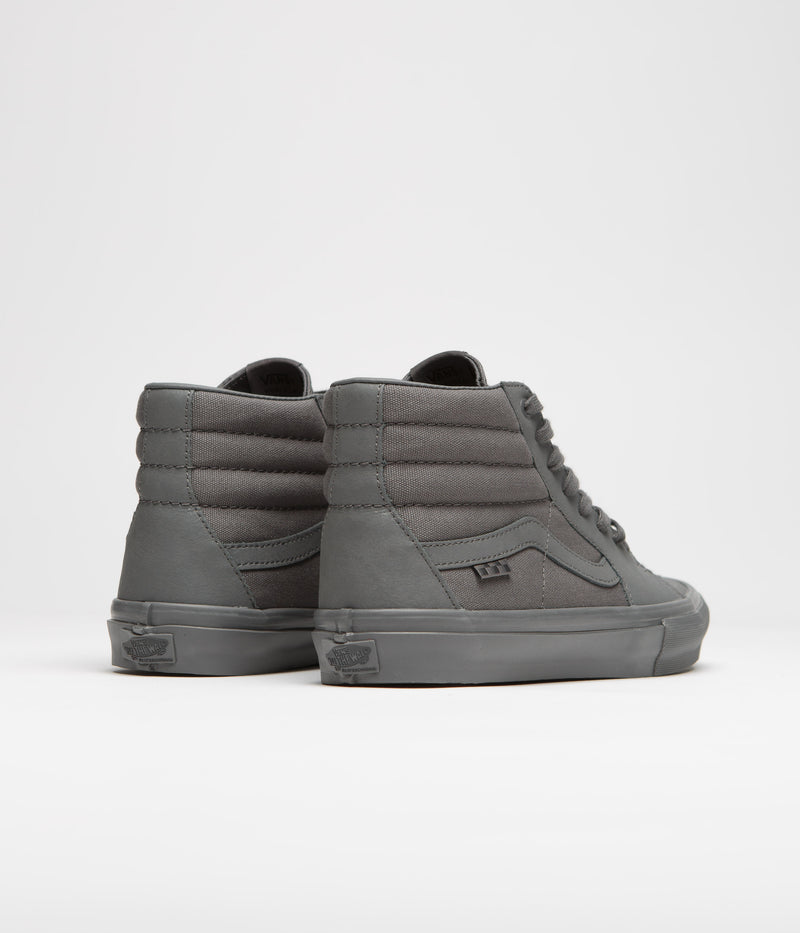 Vans Skate SK8-Hi Shoes in Mono Pewter