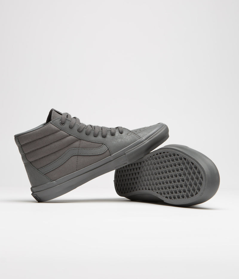 Vans Skate SK8-Hi Shoes in Mono Pewter