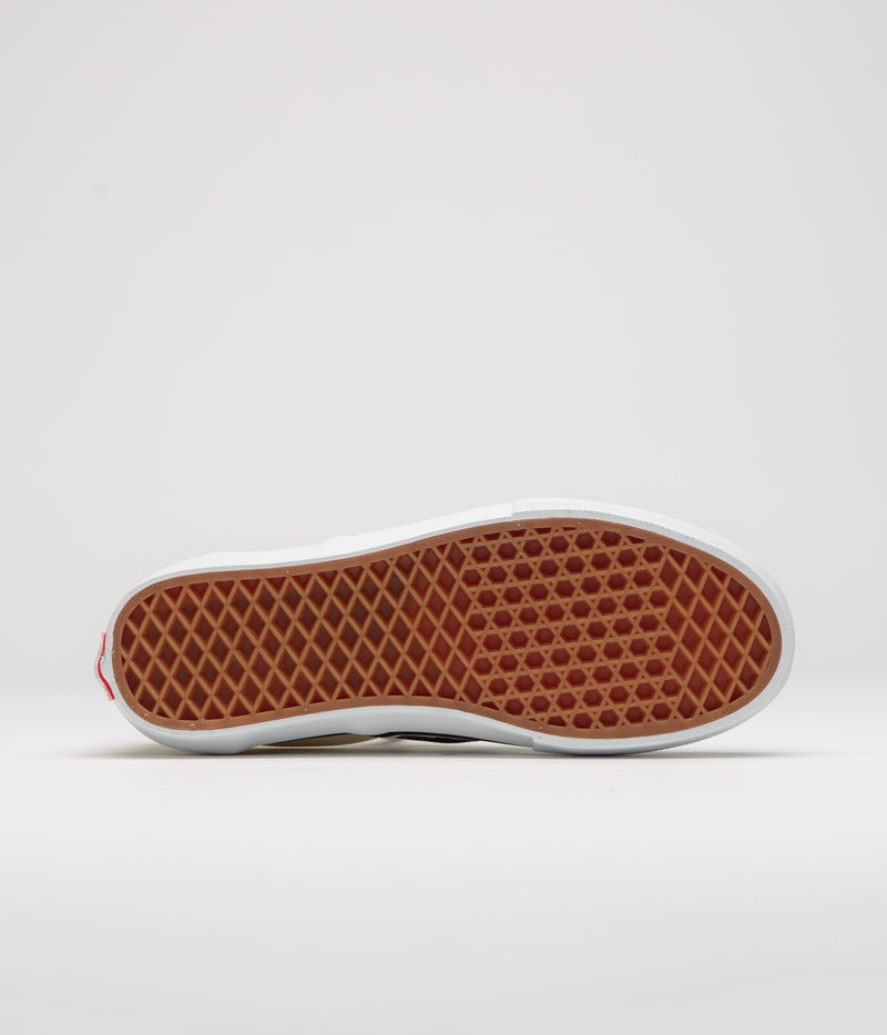 Vans Skate Slip-On Shoes in (Checkerboard) Black and Off White