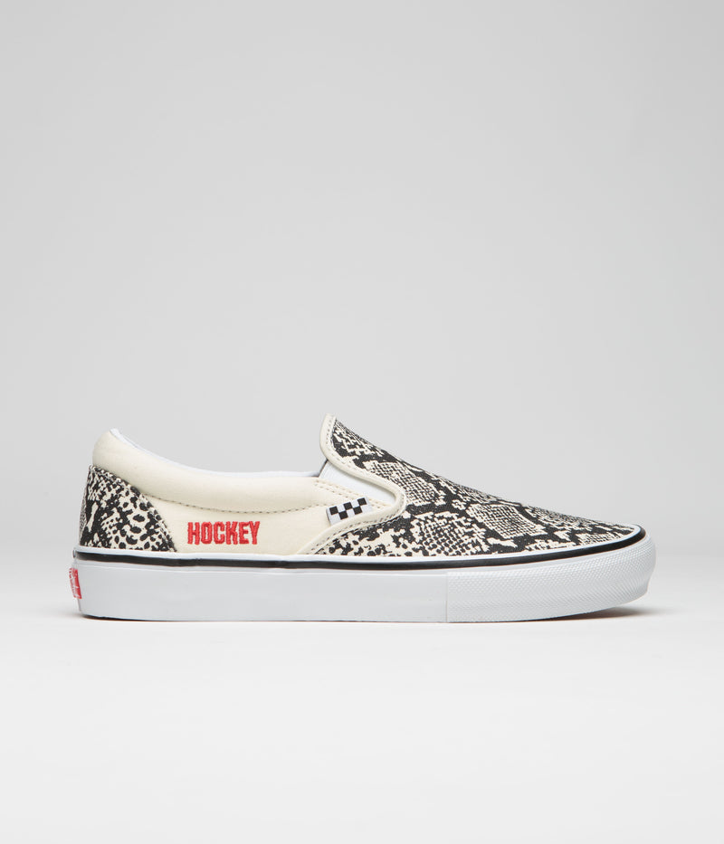 Vans Skate Slip-On Shoes in (Hockey Skateboards) Snake Skin