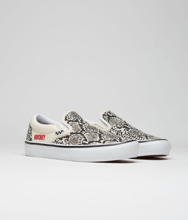 Vans Skate Slip-On Shoes in (Hockey Skateboards) Snake Skin